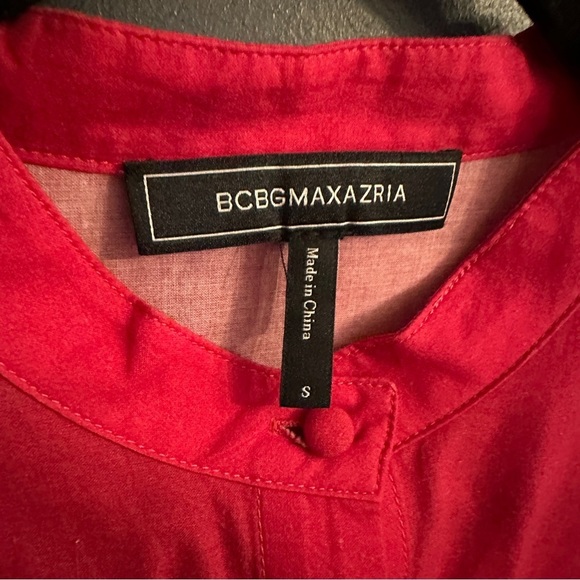 BCBGMAXAZRIA Gradient Pink to Cream Women's Button Down | Size Small - Picture 8 of 9